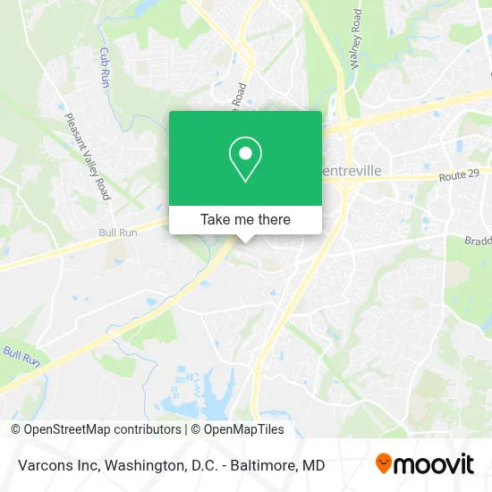 Varcons Inc map