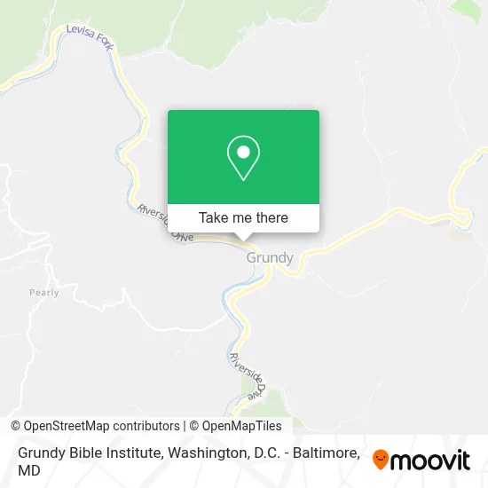 Grundy Bible Institute map