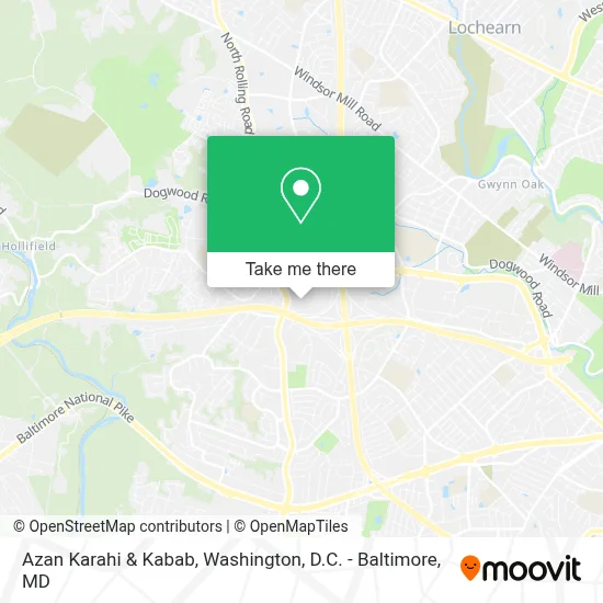 Azan Karahi & Kabab map