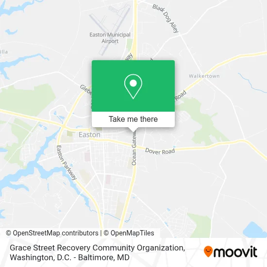 Grace Street Recovery Community Organization map