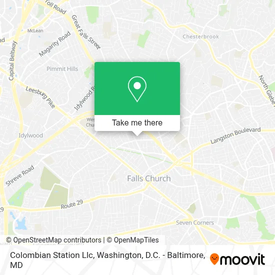 Colombian Station Llc map