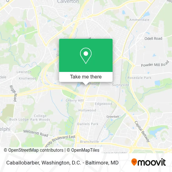Caballobarber map