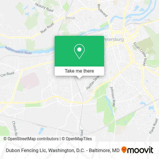 Dubon Fencing Llc map