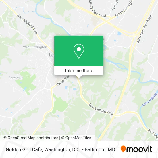 Golden Grill Cafe map