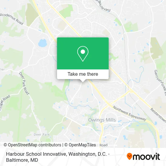 Harbour School Innovative map