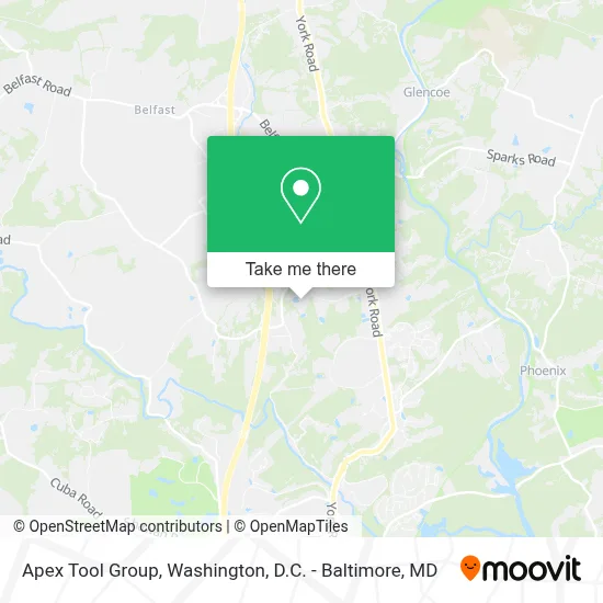 Apex Tool Group map