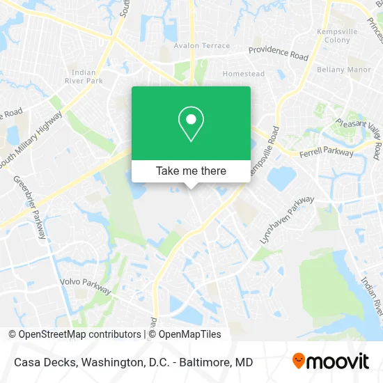 Casa Decks map