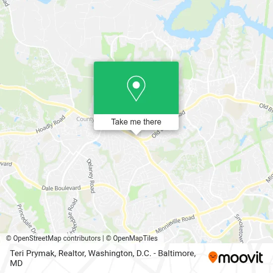 Teri Prymak, Realtor map