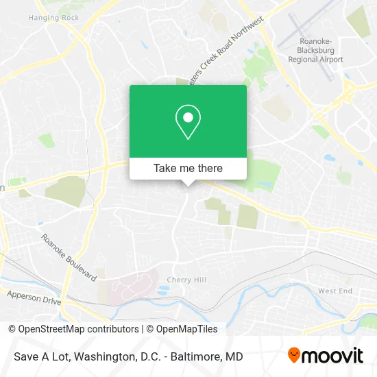 Save A Lot map