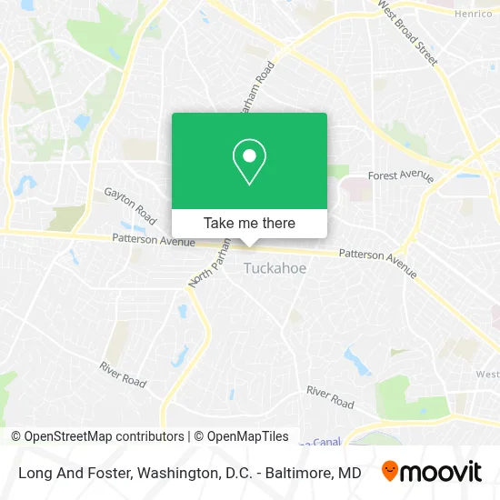 Long And Foster map