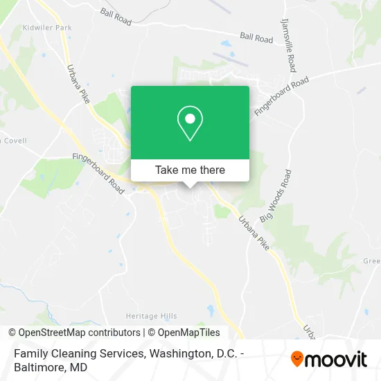Family Cleaning Services map