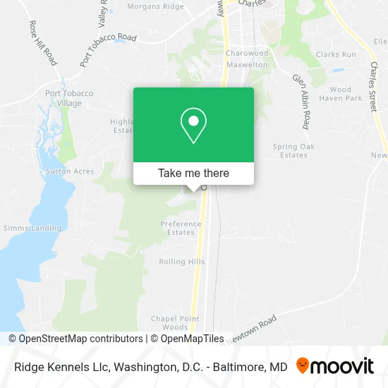 Ridge Kennels Llc map