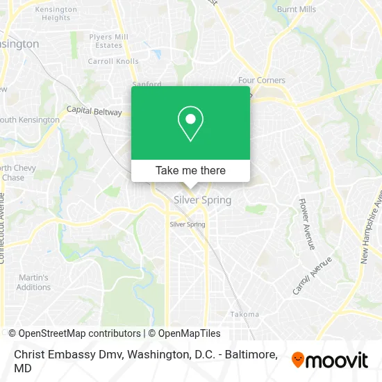 Christ Embassy Dmv map