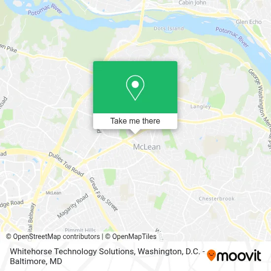 Whitehorse Technology Solutions map