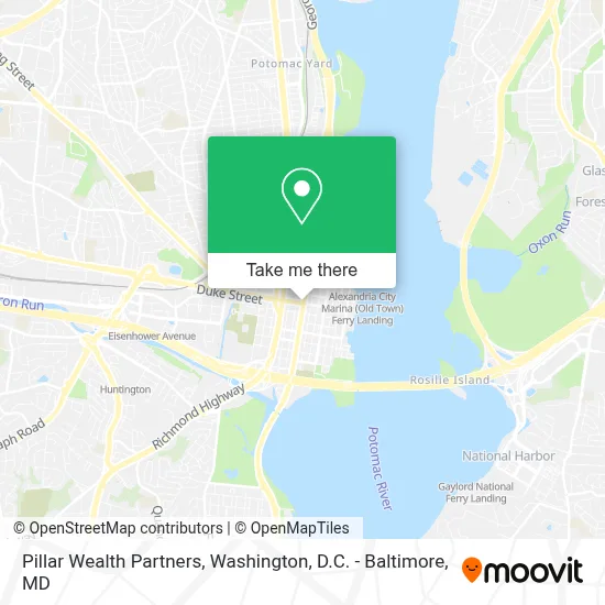 Pillar Wealth Partners map