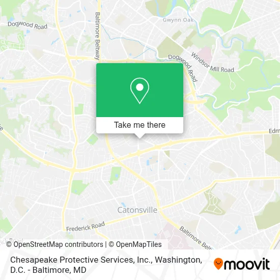 Chesapeake Protective Services, Inc. map