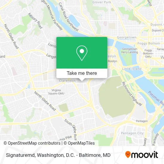 Signaturemd map