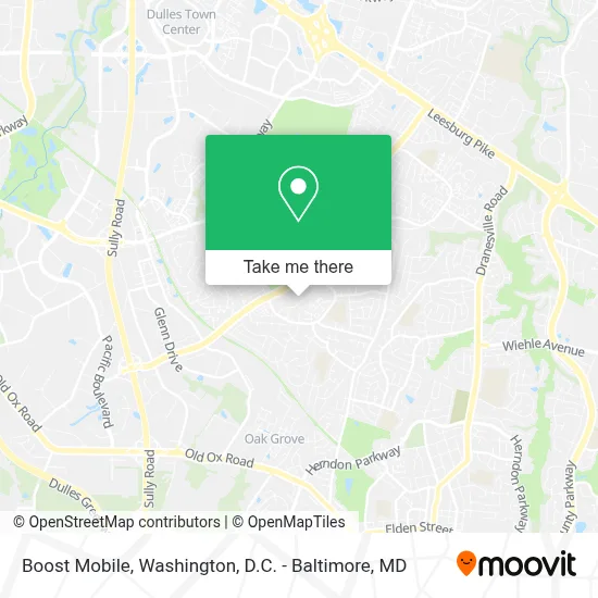 Boost Mobile map