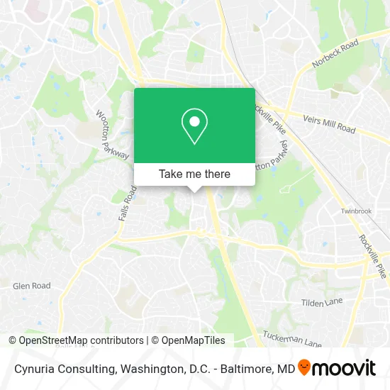 Cynuria Consulting map