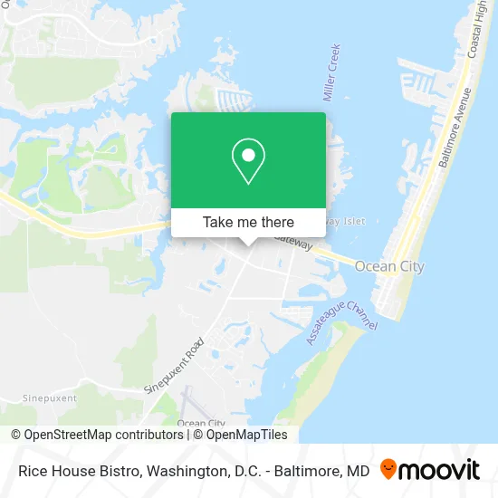 Rice House Bistro map