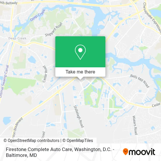 Firestone Complete Auto Care map