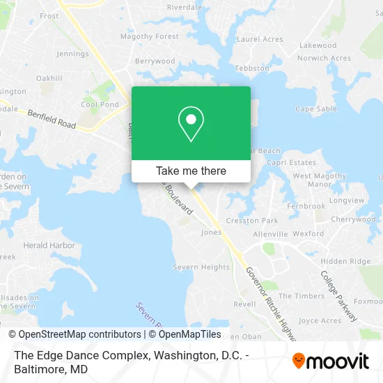 The Edge Dance Complex map