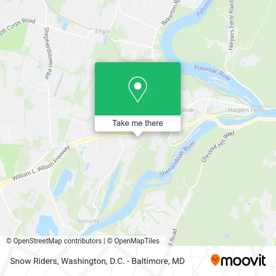 Snow Riders map