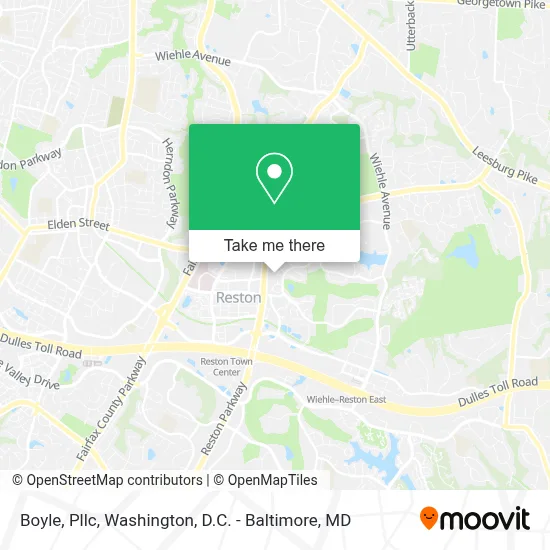 Boyle, Pllc map