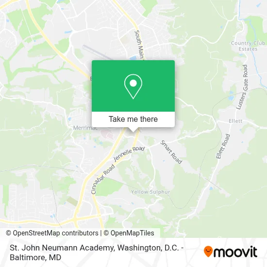 St. John Neumann Academy map