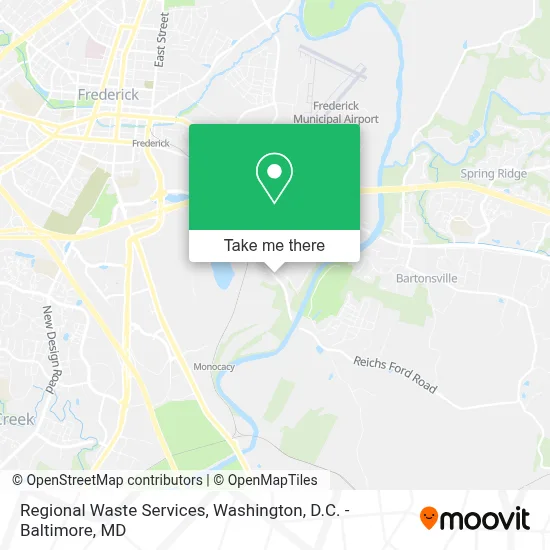 Regional Waste Services map