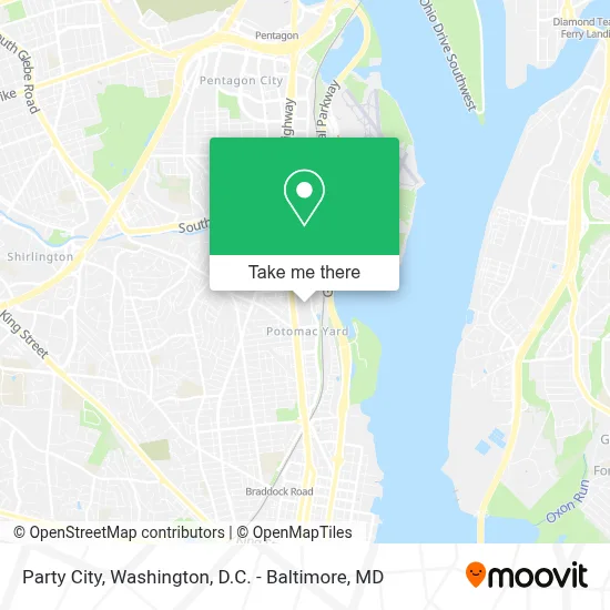 Party City map