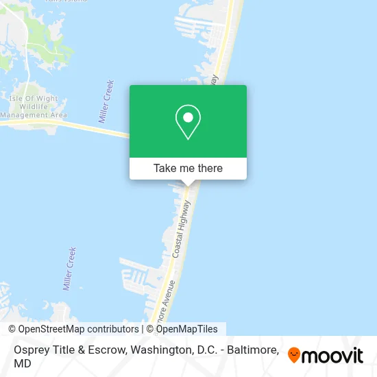Osprey Title & Escrow map
