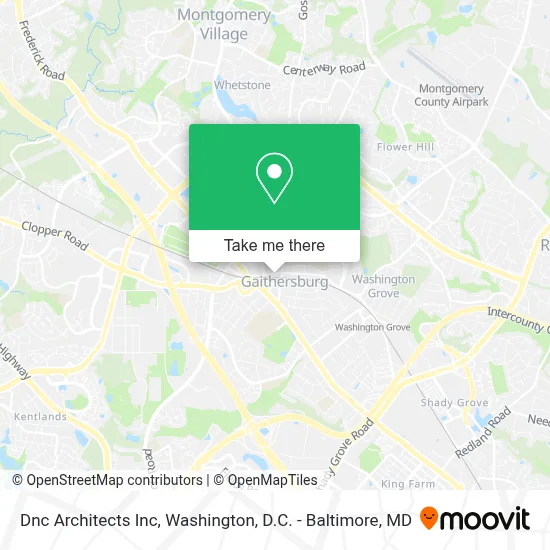 Dnc Architects Inc map