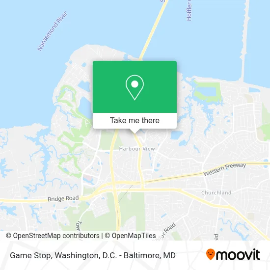 Game Stop map