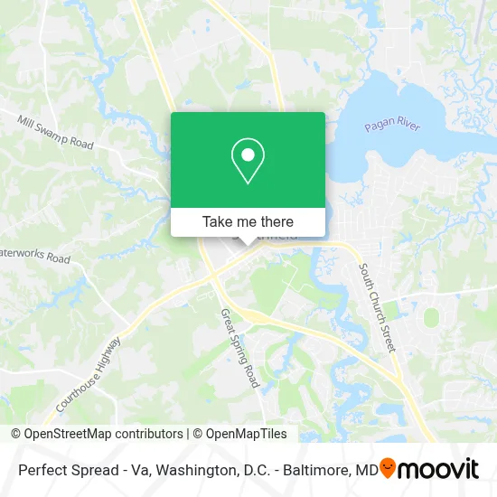 Perfect Spread - Va map