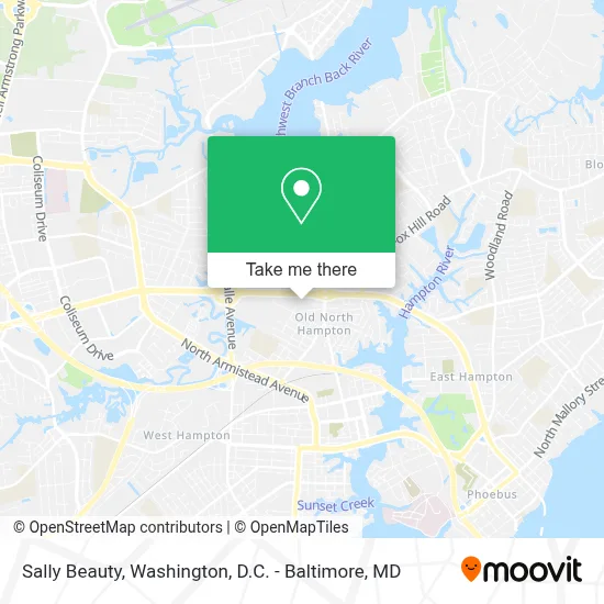 Sally Beauty map