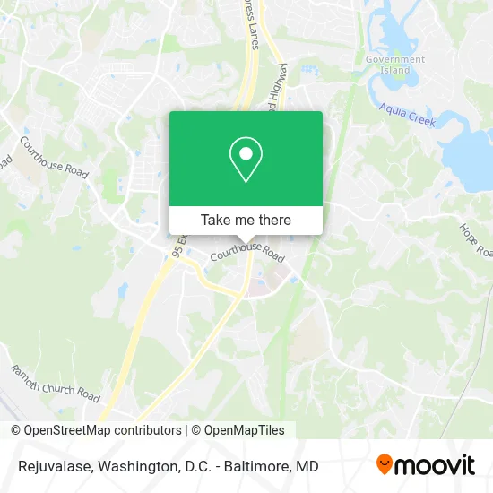 Rejuvalase map