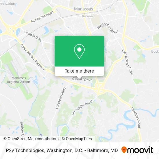 P2v Technologies map