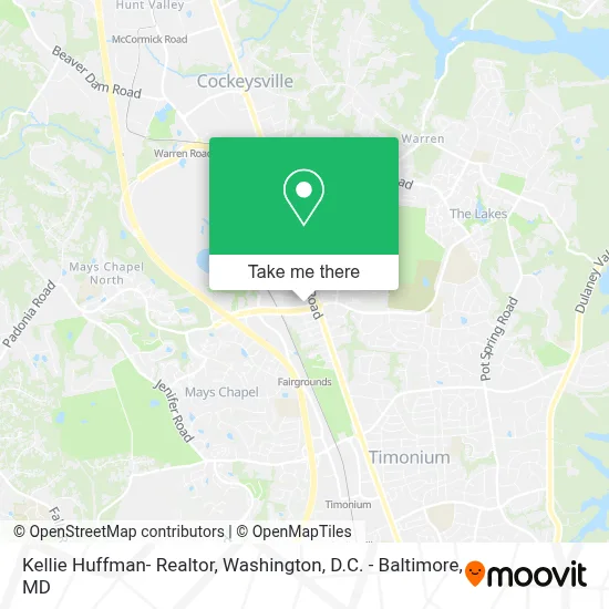 Kellie Huffman- Realtor map