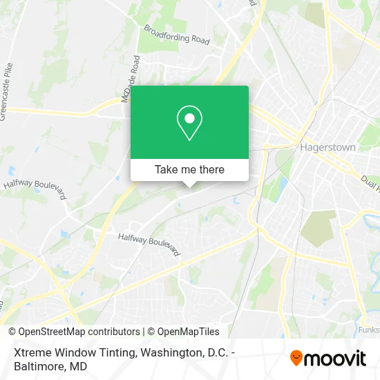 Xtreme Window Tinting map