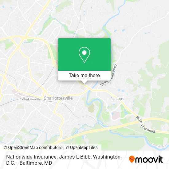 Nationwide Insurance: James L Bibb map