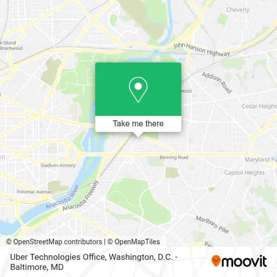 Uber Technologies Office map