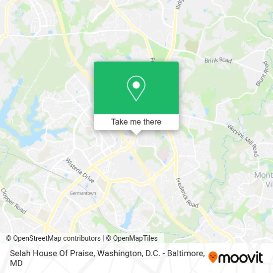 Selah House Of Praise map