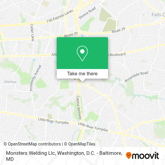Monsters Welding Llc map