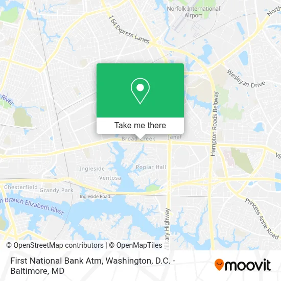 First National Bank Atm map