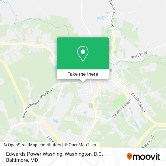 Edwards Power Washing map