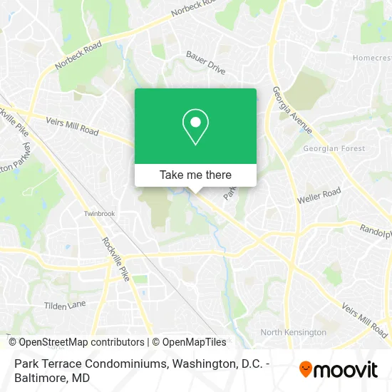 Park Terrace Condominiums map