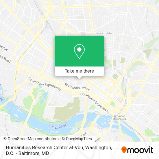 Humanities Research Center at Vcu map