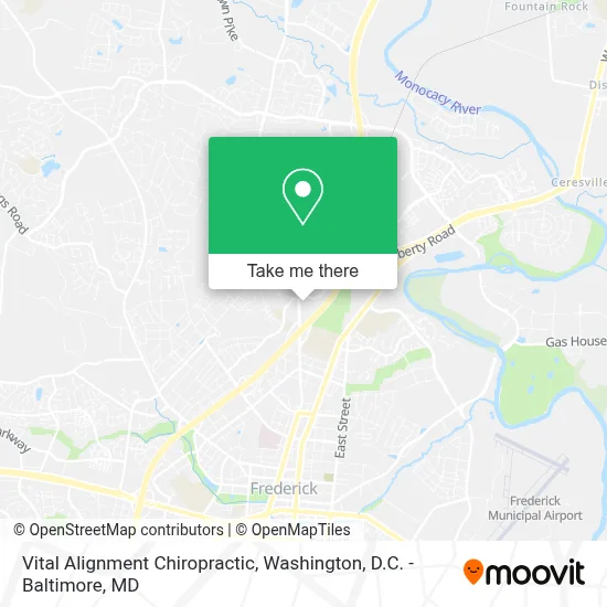 Vital Alignment Chiropractic map