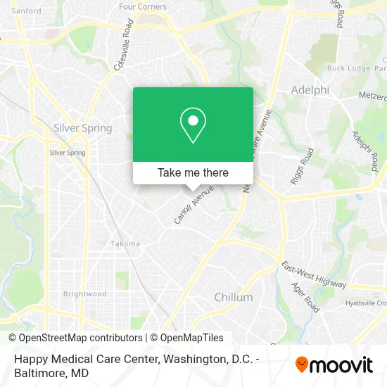 Happy Medical Care Center map